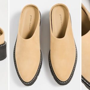Jenni Kayne Lugsole Mule 38 oiled leather